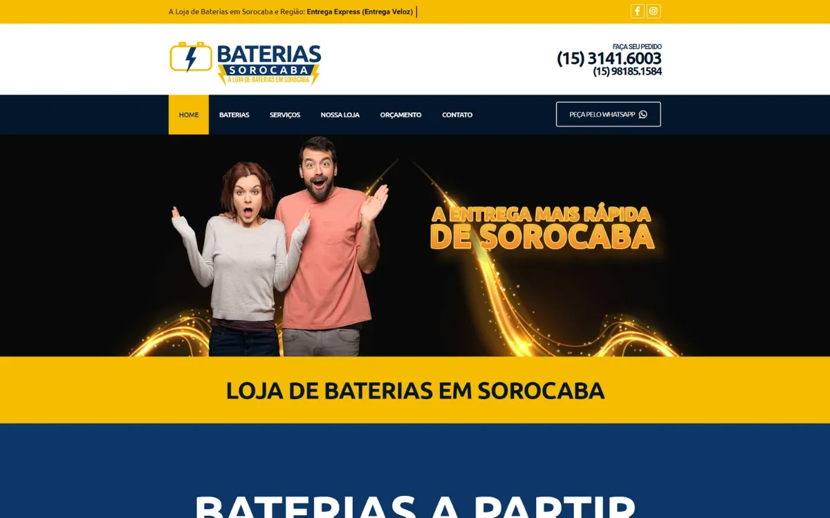 Baterias Sorocaba